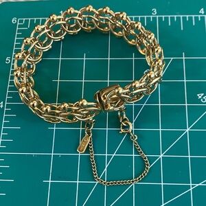 Monet Gold Chain Bracelet